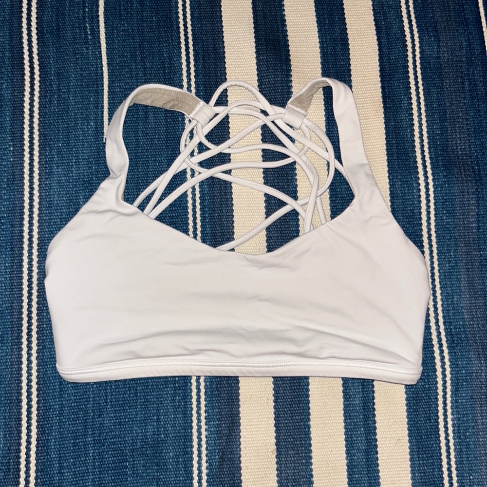 Lululemon Free to be Wild Sports Bra - White